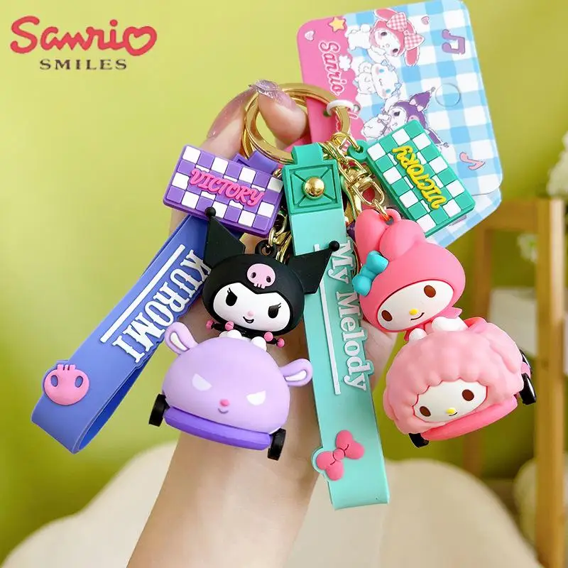 Kawaii Anime Hello Kittys Y2K Sanrio My Melody Kuromi Cinnamoroll Cute Keychain Pendant Pleasantly Surprised Gift for Girlfriend
Kawaii Anime Hello Kittys Y2K Sanrio My Melody Kuromi Cinnamoroll Cute Keychain Pendant Pleasantly Surprised Gift for Girlfriend