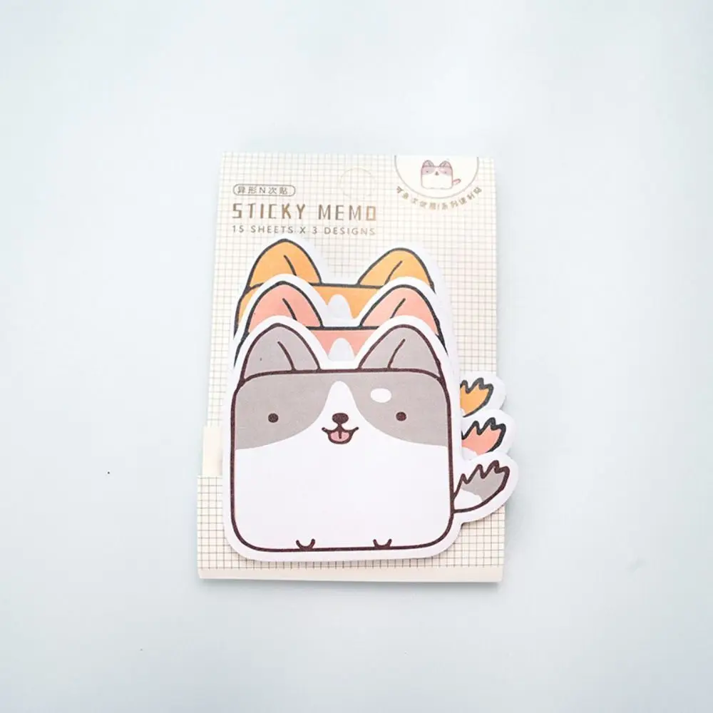45 sheets Kawaii Memo Pad Ins Style Self-adhesive Planner Stickers Animal Design Cute for 3pcs School Office Supply
45 sheets Kawaii Memo Pad Ins Style Self-adhesive Planner Stickers Animal Design Cute for 3pcs School Office Supply