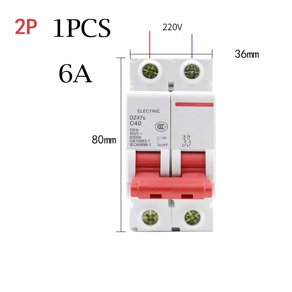 Brand New Durable High Quality Materials Circuit Breaker MCB 36mm*80mm Size 6 (KA) Hand Push Solar Double Pole
Brand New Durable High Quality Materials Circuit Breaker MCB 36mm*80mm Size 6 (KA) Hand Push Solar Double Pole