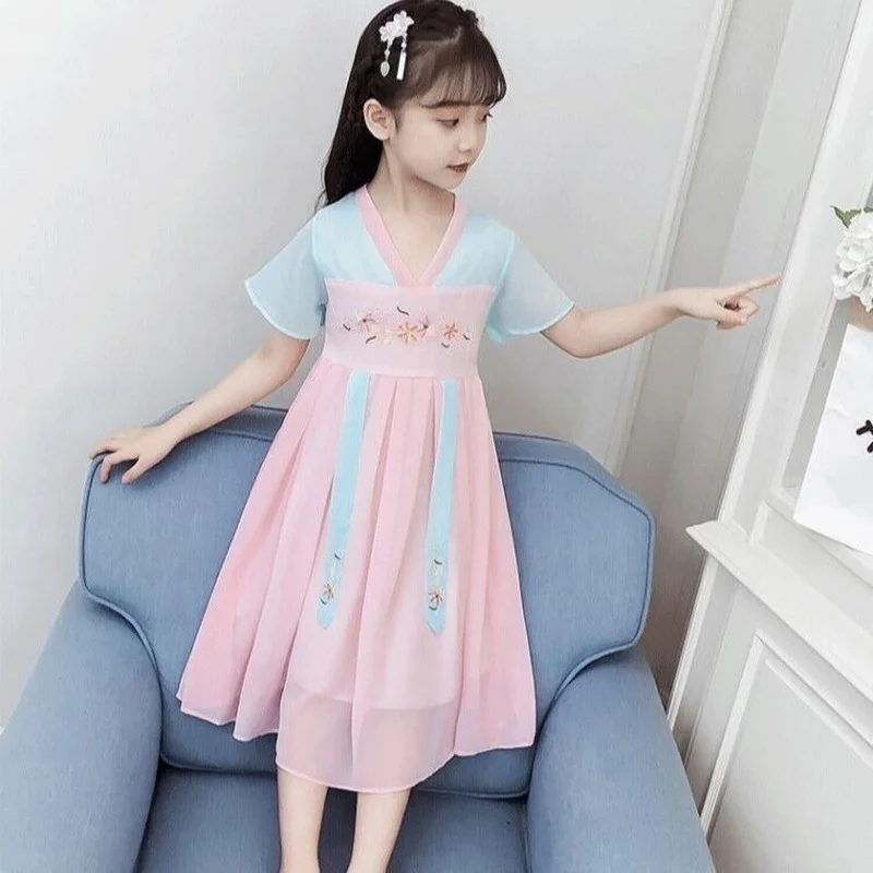 Girls Casual Dresses 2023 New Fashion Kids Chinese Style Clothes Baby Girl Party Outfits Flowers Clothing Girls Clothes 2 To 12Y
Girls Casual Dresses 2023 New Fashion Kids Chinese Style Clothes Baby Girl Party Outfits Flowers Clothing Girls Clothes 2 To 12Y