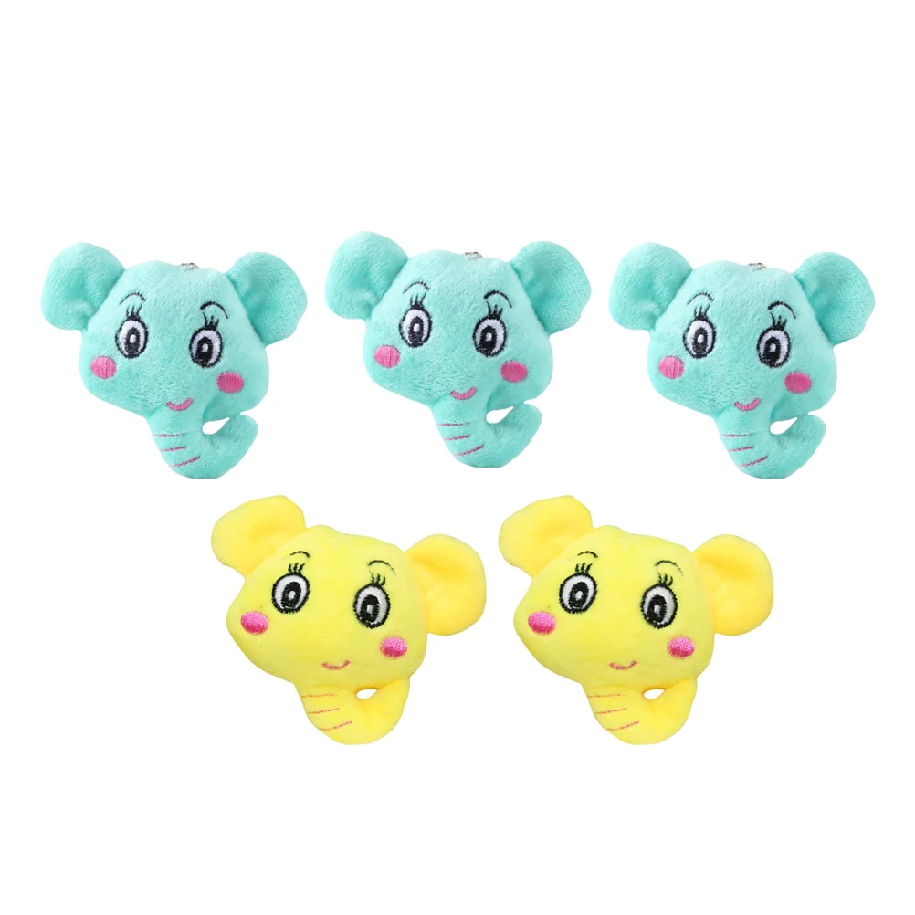 5pcs Cartoon Elephant Shape Design Key Chain Pendants Doll Decors for Kids (Random Color)
5pcs Cartoon Elephant Shape Design Key Chain Pendants Doll Decors for Kids (Random Color)