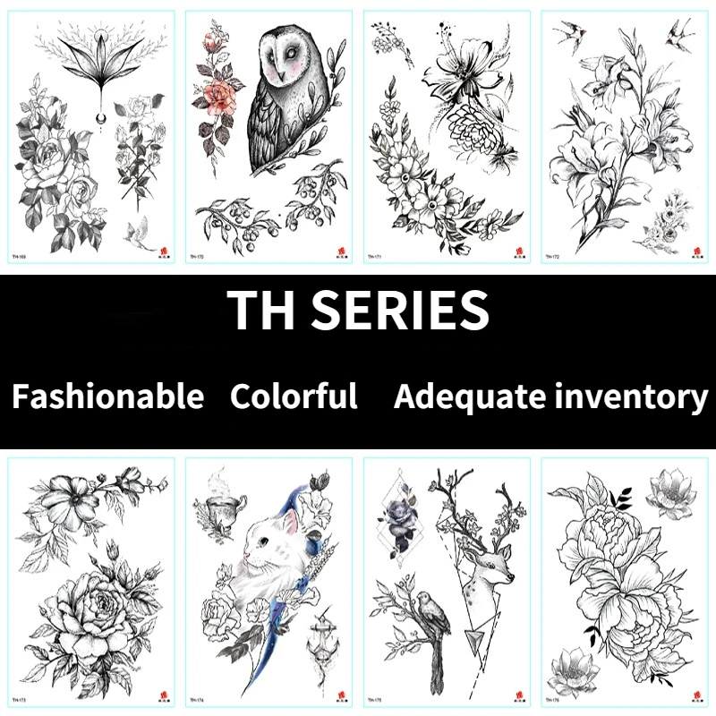 2021 New Plain Flower Arm Tattoo Sticker Flower Waterproof Tattoo Color Animal Tiger Tattoo Sticker
2021 New Plain Flower Arm Tattoo Sticker Flower Waterproof Tattoo Color Animal Tiger Tattoo Sticker