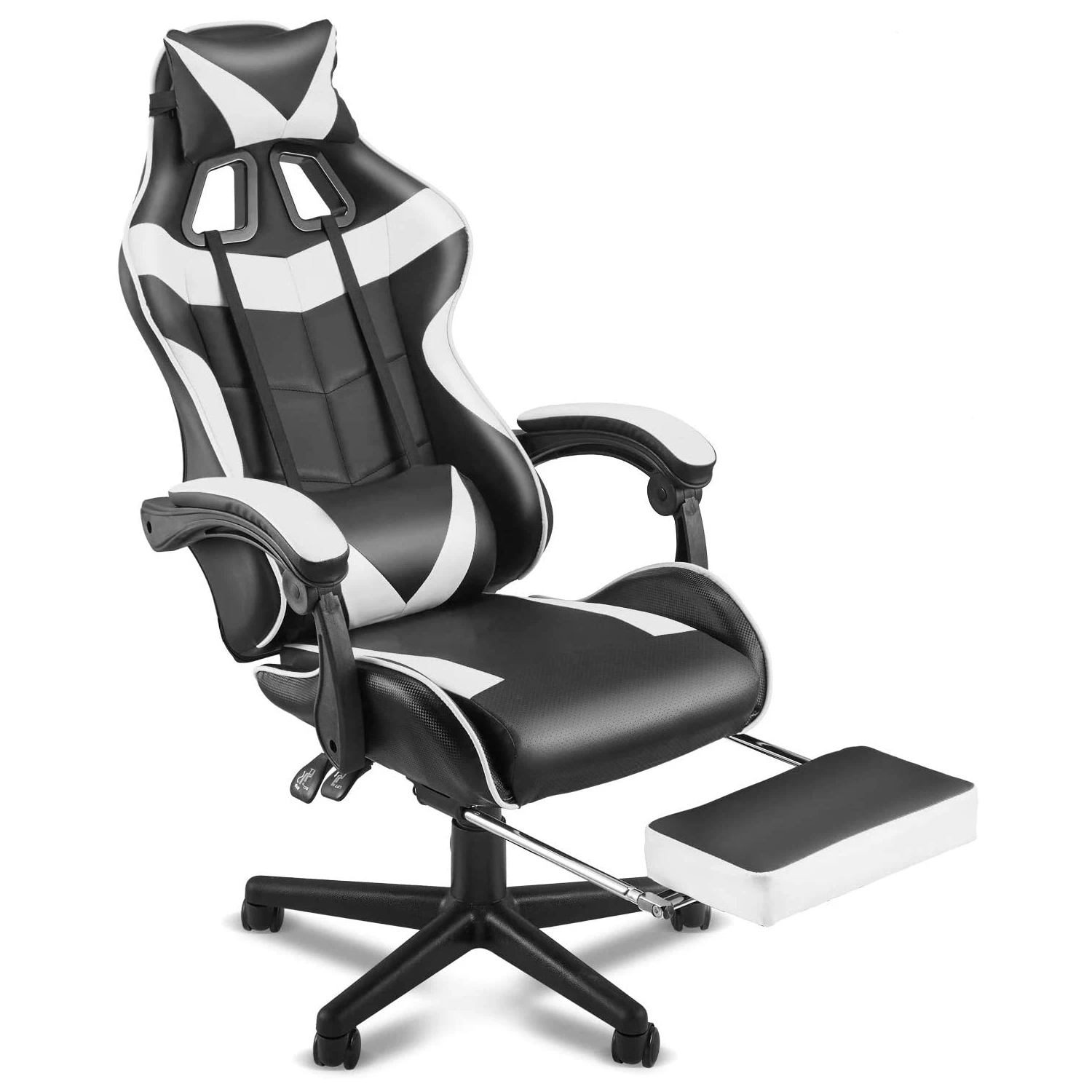 Game chair Office chair High back computer chair Leather office chair Ergonomic adjustable rotary task chair
Game chair Office chair High back computer chair Leather office chair Ergonomic adjustable rotary task chair