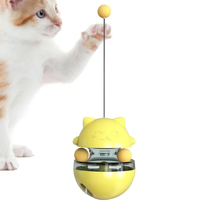 Cat Toy Tumbler Cat Food Tumbler Toys Kitten Ball Toys Interactive Cat Feeder Pet Puzzle Supplies Tumbler Accompany Cat For Cats
Cat Toy Tumbler Cat Food Tumbler Toys Kitten Ball Toys Interactive Cat Feeder Pet Puzzle Supplies Tumbler Accompany Cat For Cats