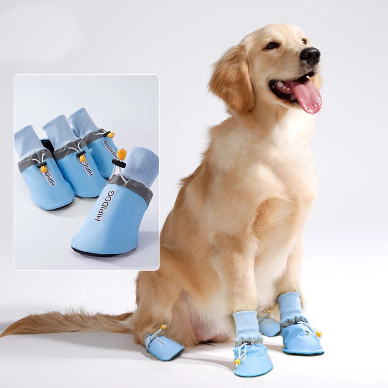 4pcs/set Dog Shoes Outwear Booties Adjustable Classic Breathable Four Seasons Slip Resistant Socks Footwear For Medium Large Dog
4pcs/set Dog Shoes Outwear Booties Adjustable Classic Breathable Four Seasons Slip Resistant Socks Footwear For Medium Large Dog