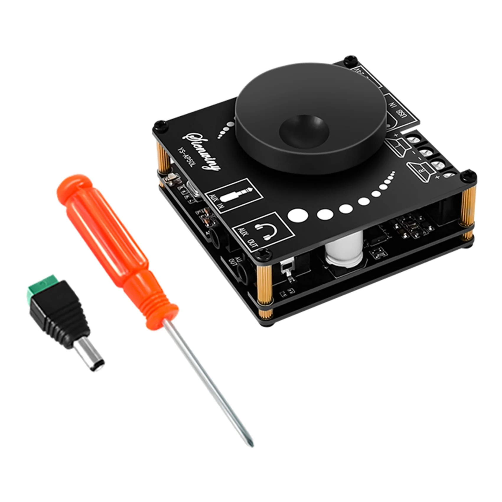 -AP50L Digital Bluetooth Amplifier Board Mini Version 50W+50W HIFI High-Power BT5.1 Two-Channel Stereo Speaker Module
-AP50L Digital Bluetooth Amplifier Board Mini Version 50W+50W HIFI High-Power BT5.1 Two-Channel Stereo Speaker Module