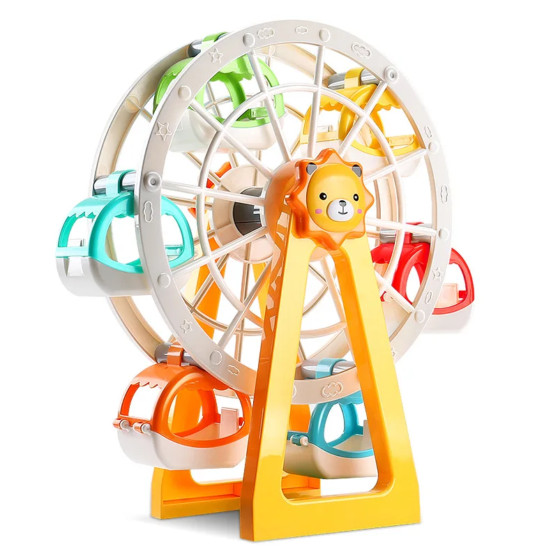 New Large Particle Building Block Lion Ferris Wheel Big Size Animals Figures Base Plate DIY Bricks Toys for Children Kids Gift
New Large Particle Building Block Lion Ferris Wheel Big Size Animals Figures Base Plate DIY Bricks Toys for Children Kids Gift