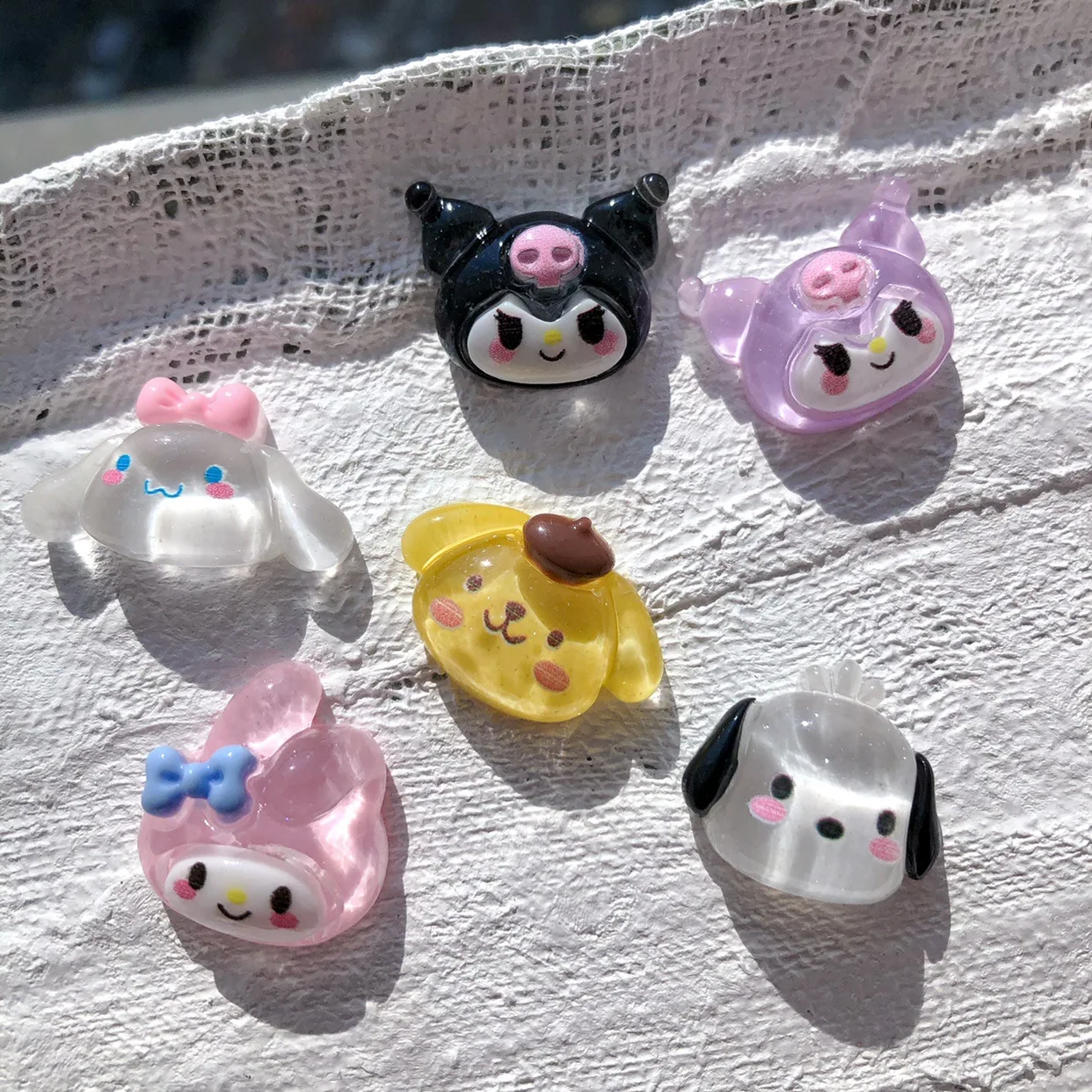 10Pcs Sanrioed Cinnamoroll Kitty My Melody Diy Resin Hairpin Accessory Mobile Phone Shell Decoration Shoes Cream Glue Material 
10Pcs Sanrioed Cinnamoroll Kitty My Melody Diy Resin Hairpin Accessory Mobile Phone Shell Decoration Shoes Cream Glue Material
