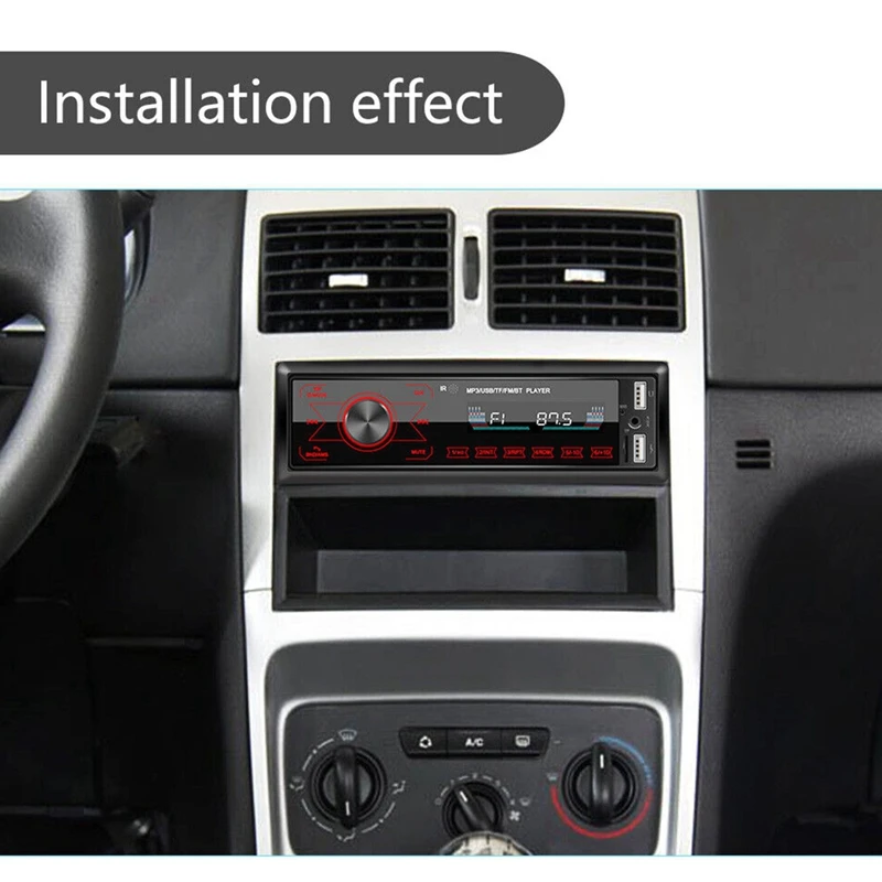 

1 DIN Car Stereo Audio Automotivo Bluetooth With USB USB/SD/AUX Card In-Dash Autoradio FM MP3 Player PC Type:ISO-M10
