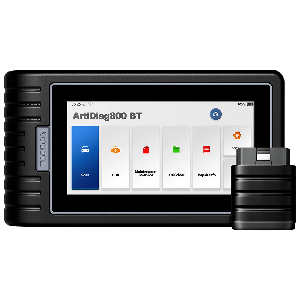 TOPDON ArtiDiag800 BT OBD2 Scanner Wireless OBDII EOBD Automotive Scanner Car Diagnostic Tool PK MK808BT
TOPDON ArtiDiag800 BT OBD2 Scanner Wireless OBDII EOBD Automotive Scanner Car Diagnostic Tool PK MK808BT