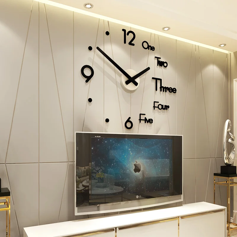 Big Wall Clocks Modern Living Room Nordic Design 60 Cm Digital Nordic Wall Decorations Reloj Pared Decorativo Wall Art Decor
Big Wall Clocks Modern Living Room Nordic Design 60 Cm Digital Nordic Wall Decorations Reloj Pared Decorativo Wall Art Decor