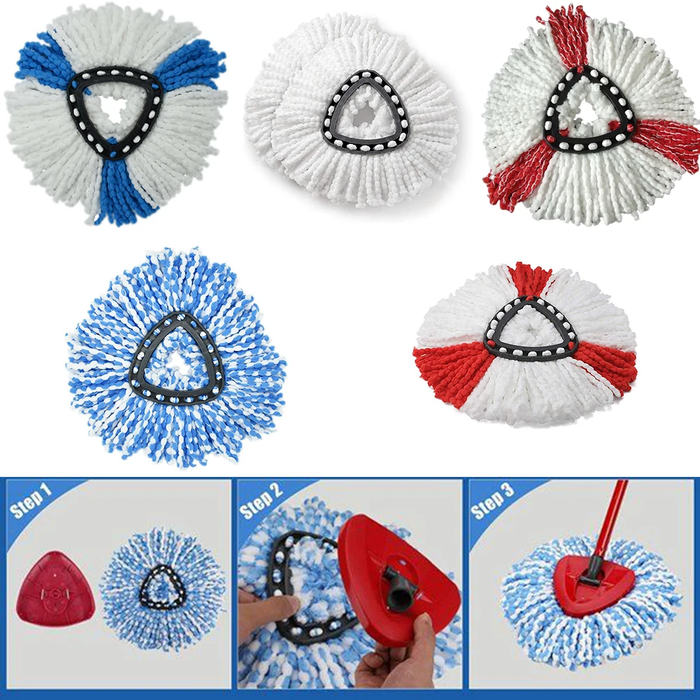 2pcs Replacement For O-Cedar EasyWring Spin Mop Refill Mop Heads Refill Microfibre Spin Mop 360 Rotating Floor Cleaning Mop Head
2pcs Replacement For O-Cedar EasyWring Spin Mop Refill Mop Heads Refill Microfibre Spin Mop 360 Rotating Floor Cleaning Mop Head