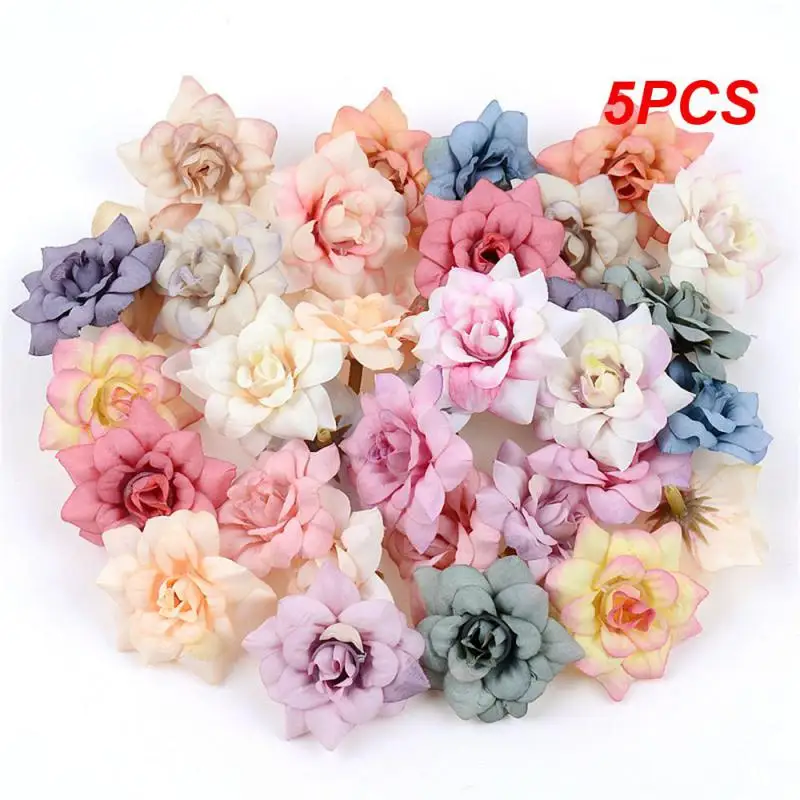 5PCS 4.5cm Multicolor Daisy Flower Heads Mini Silk Artificial Flowers for Wreath Scrapbooking Home Wedding Decoration
5PCS 4.5cm Multicolor Daisy Flower Heads Mini Silk Artificial Flowers for Wreath Scrapbooking Home Wedding Decoration