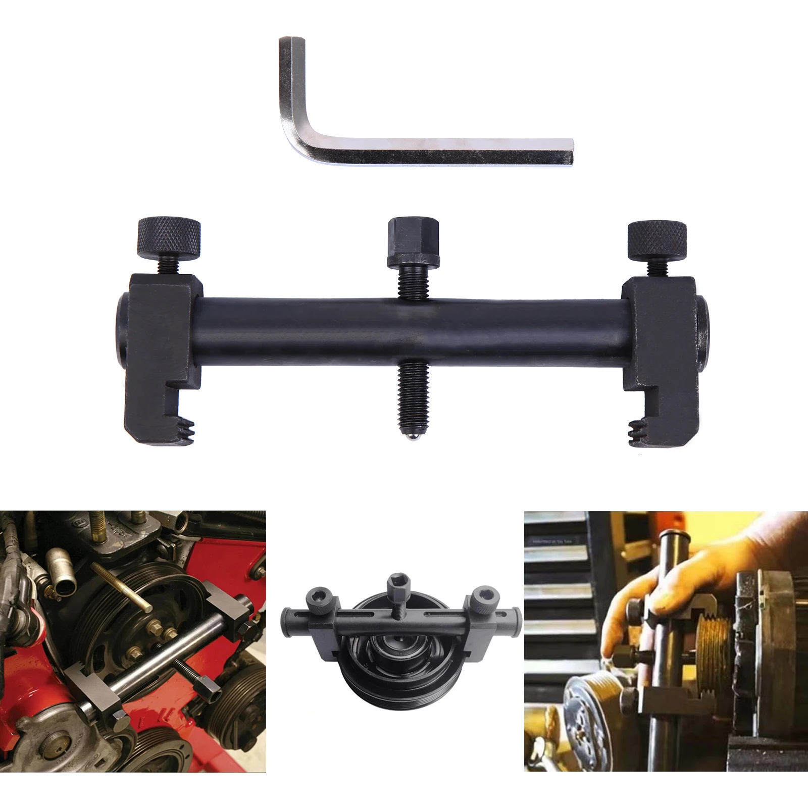 Automotive Pulleys Puller For Ribbed Drive Pulley Crankshaft Alternators New Tool Remover 40mm - 168 mm Engine Tool Car Repair
Automotive Pulleys Puller For Ribbed Drive Pulley Crankshaft Alternators New Tool Remover 40mm - 168 mm Engine Tool Car Repair