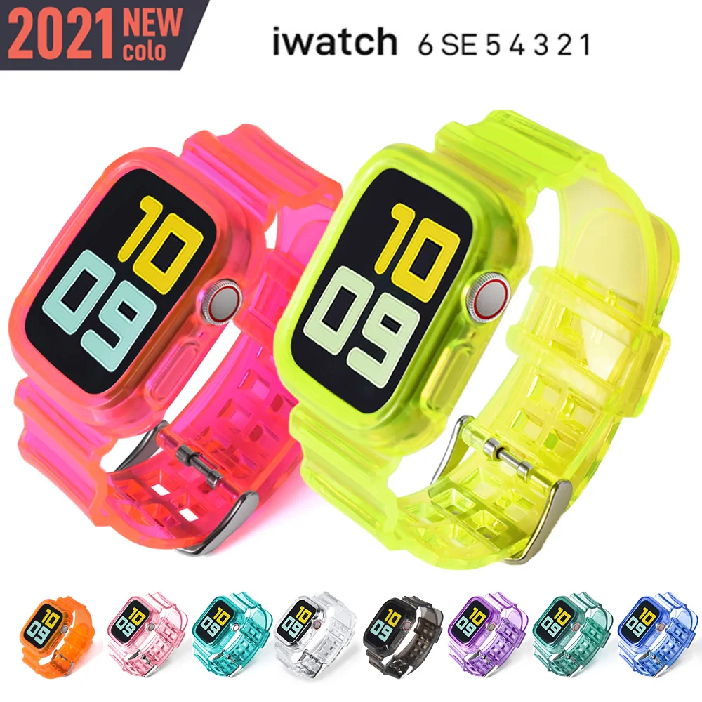 Ремешок силиконовый для Apple Watch Band 44 мм 45 мм iWatch band 42 мм 38 мм, бампер и браслет для apple watch series 7 4 3 5 SE 6
Ремешок силиконовый для Apple Watch Band 44 мм 45 мм iWatch band 42 мм 38 мм, бампер и браслет для apple watch series 7 4 3 5 SE 6