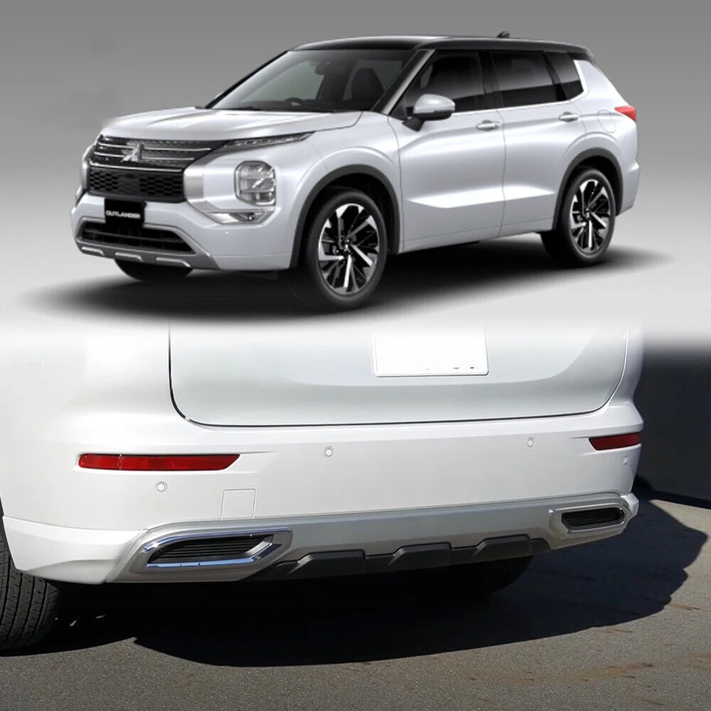 New 2pcs/set For Mitsubishi Outlander 2022 Rear Bumper Lower Trim ABS Chrome Accessories Auto Replacement Parts
New 2pcs/set For Mitsubishi Outlander 2022 Rear Bumper Lower Trim ABS Chrome Accessories Auto Replacement Parts