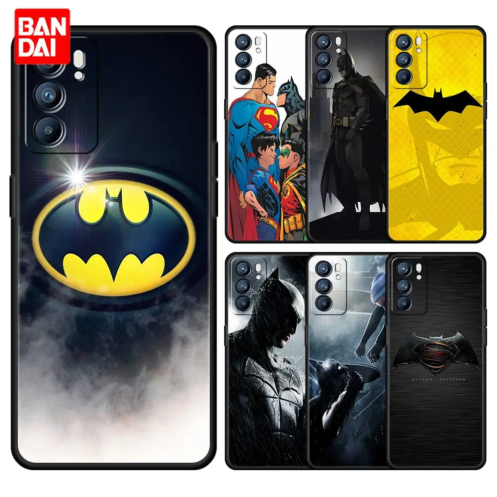 Dc Superhero Marvel Batman Case for Oppo A53 A52 A3s A5s A12 A9 A15 A31 A54 A74 A93 2020 A94 F19 Pro Black Cover Funda Silicone
Dc Superhero Marvel Batman Case for Oppo A53 A52 A3s A5s A12 A9 A15 A31 A54 A74 A93 2020 A94 F19 Pro Black Cover Funda Silicone