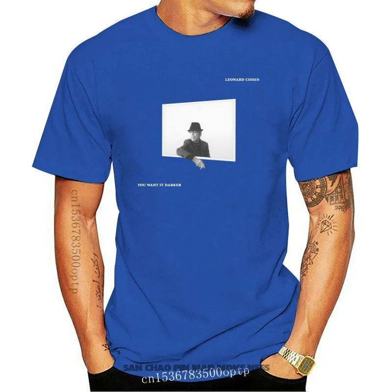 2020 Fashion Summer Style Men Casual Leonard Cohen You Want It Darker Tshirts Tee Shirt
2020 Fashion Summer Style Men Casual Leonard Cohen You Want It Darker Tshirts Tee Shirt