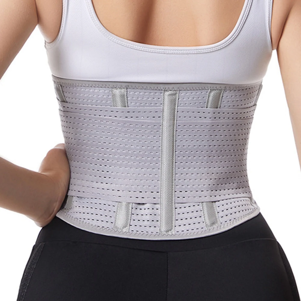 Unisex Lower Back Brace Breathable Exercise Workout Ab Belt with Dual Adjustable Straps with 5 Support Bars for Back Pain Relief
Unisex Lower Back Brace Breathable Exercise Workout Ab Belt with Dual Adjustable Straps with 5 Support Bars for Back Pain Relief