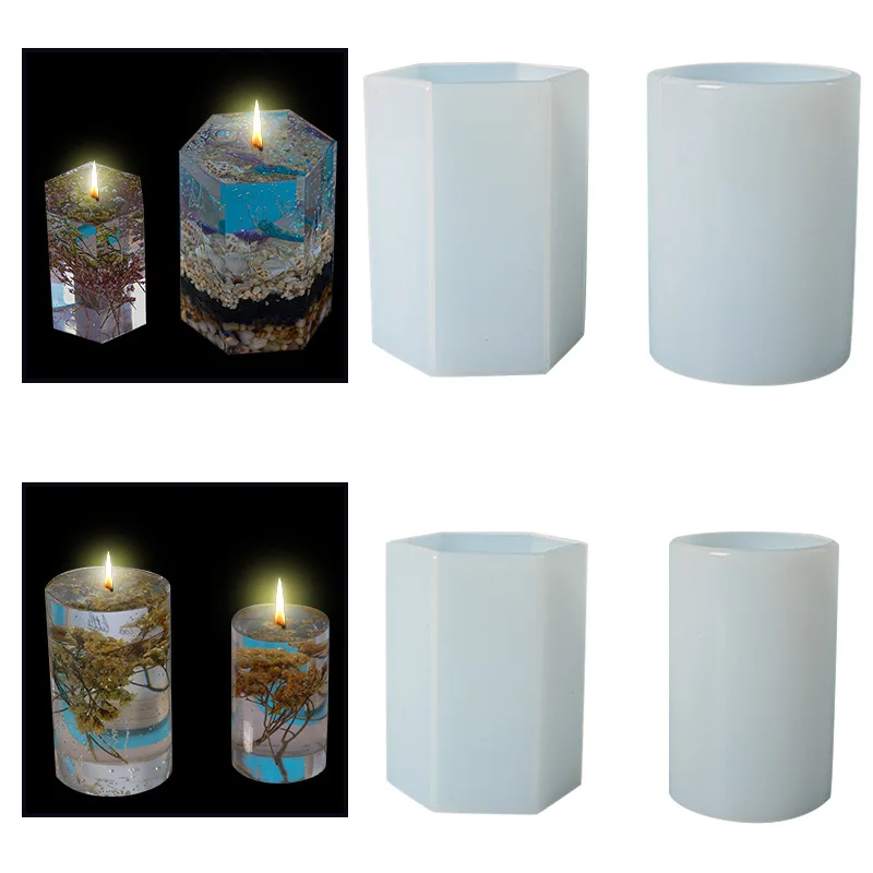 Cylinder Hexagon Silicone Candle Mold Aromatherapy Candle Mold DIY Crystal Epoxy Resin Gypsum Crafts Home Wedding Decor Mold
Cylinder Hexagon Silicone Candle Mold Aromatherapy Candle Mold DIY Crystal Epoxy Resin Gypsum Crafts Home Wedding Decor Mold