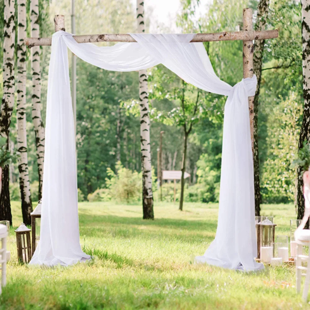 Wedding Arch Draping Fabric Wedding Arch Drapes Chiffon Fabric Drapery Wedding Arch Decorations Outdoor Yards Curtain
Wedding Arch Draping Fabric Wedding Arch Drapes Chiffon Fabric Drapery Wedding Arch Decorations Outdoor Yards Curtain