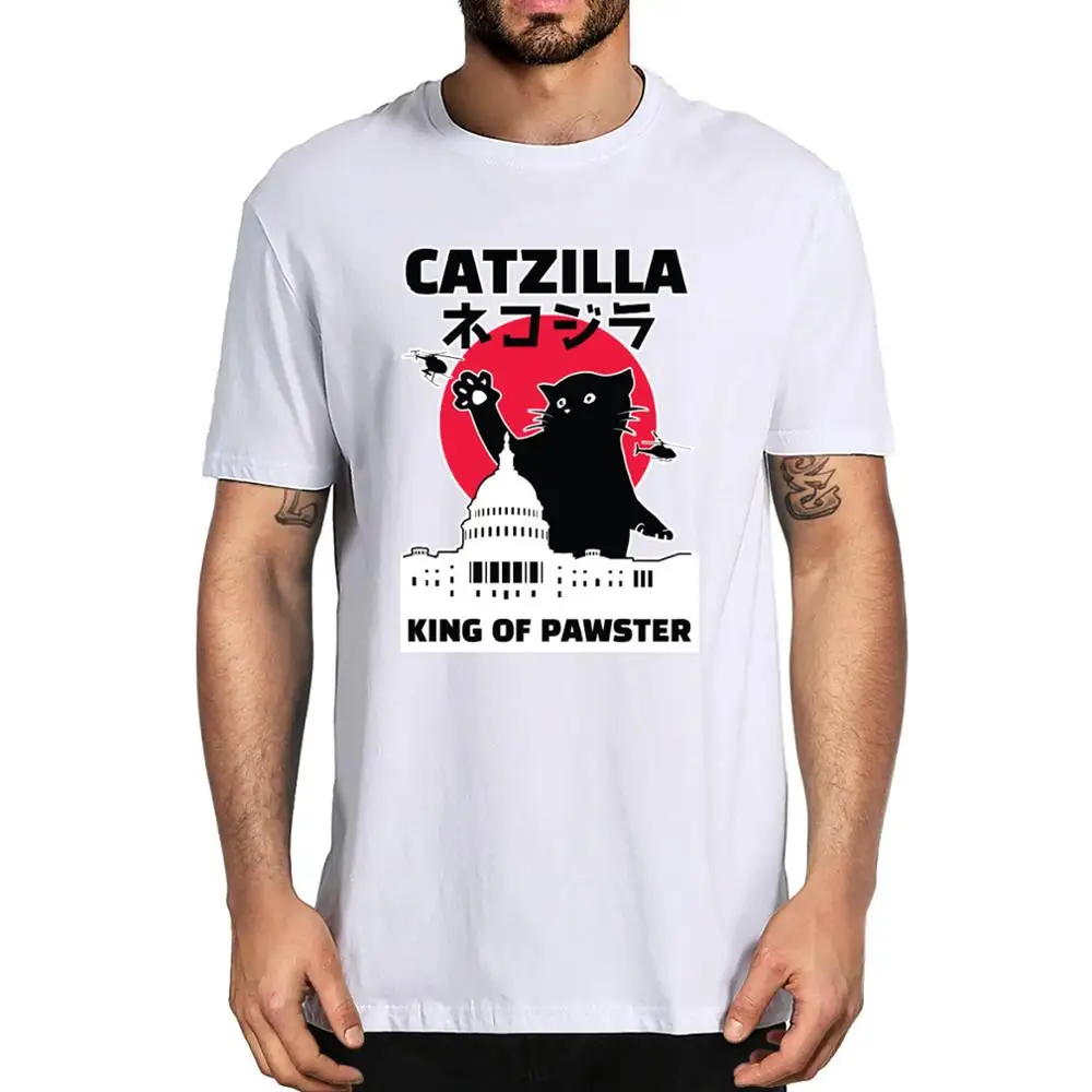 Unisex Catzilla Japanese Vintage Sunset Style Black Cat Lover New Summer Men's 100% cotton T-Shirt women soft top tee Gift
Unisex Catzilla Japanese Vintage Sunset Style Black Cat Lover New Summer Men's 100% cotton T-Shirt women soft top tee Gift