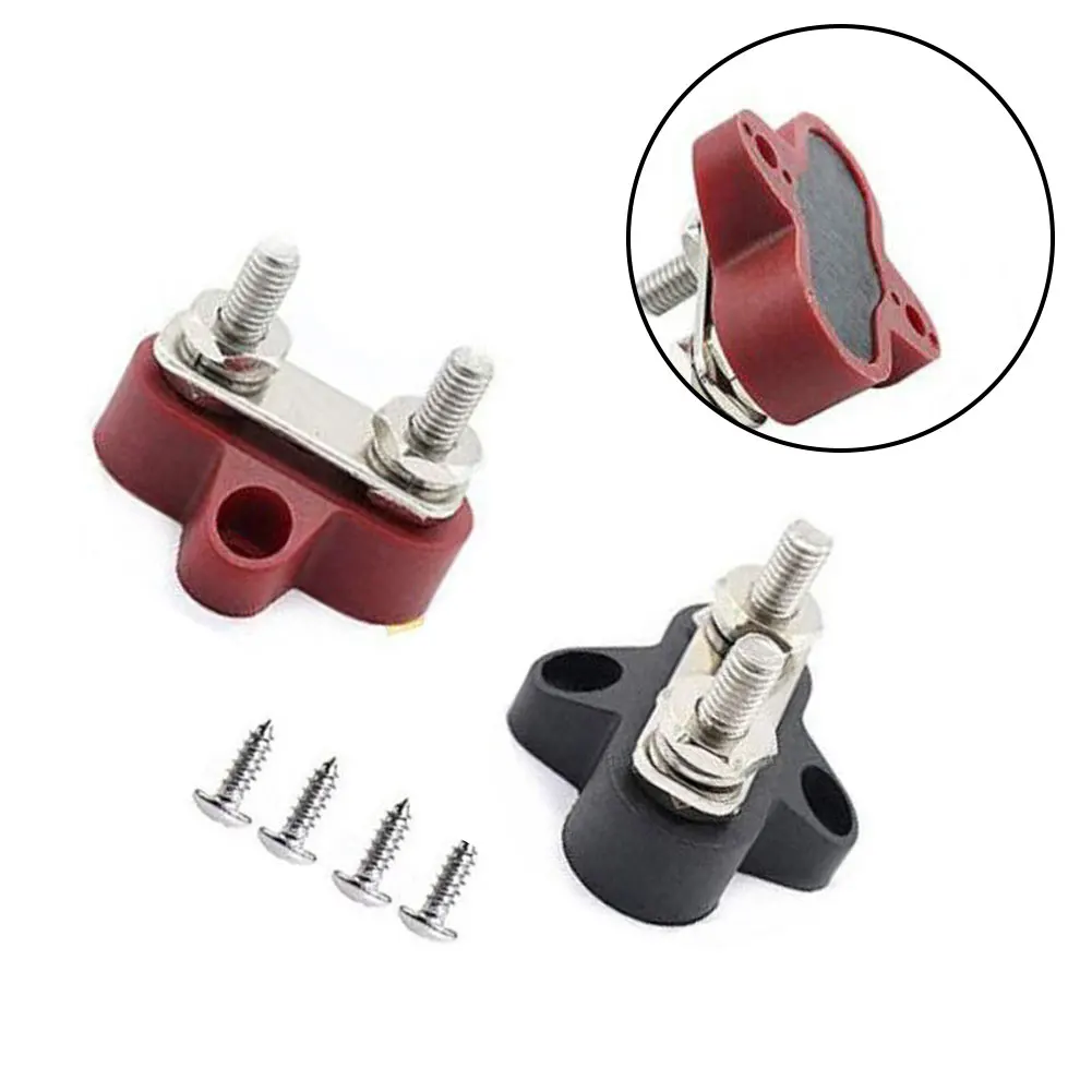 High Quality Power Distribution Stud Terminal Block Stud Block Studs Dual Heavy Duty Positive Negative Terminal Block Studs
High Quality Power Distribution Stud Terminal Block Stud Block Studs Dual Heavy Duty Positive Negative Terminal Block Studs