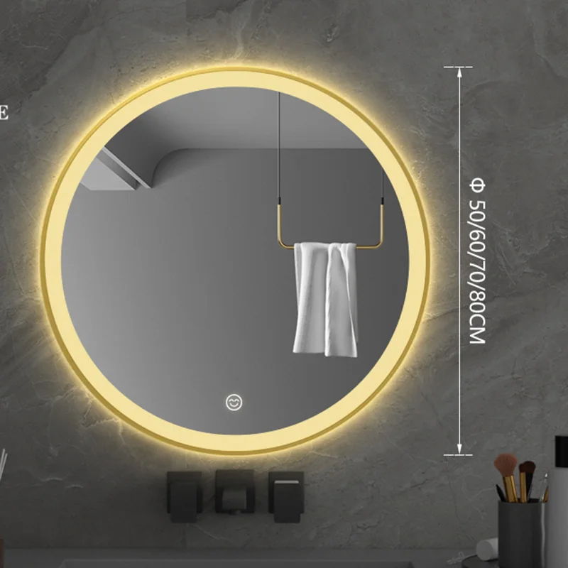 Smart Bathroom Mirror Cabinet Lights Shower Makeup Large Big Mirror Vanity Compact Espelho De Aumento Bathroom Fixture Z3
Smart Bathroom Mirror Cabinet Lights Shower Makeup Large Big Mirror Vanity Compact Espelho De Aumento Bathroom Fixture Z3
