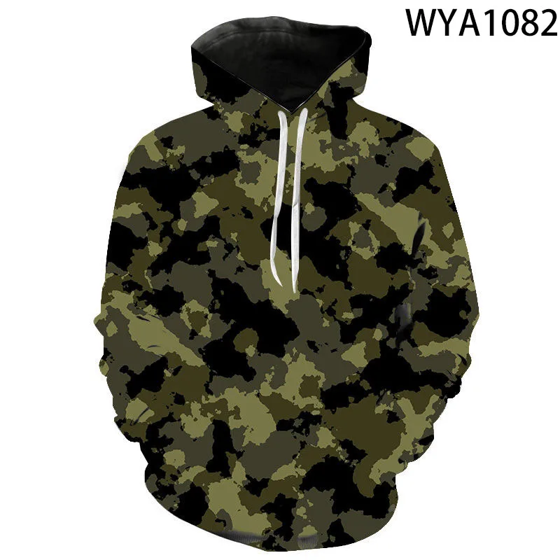 Hoodies Men Women Children Military Camouflage Sweatshirt 3D Printed Pullover Long Sleeve Streetwear Casual Boy Girl Kids Tops 
Hoodies Men Women Children Military Camouflage Sweatshirt 3D Printed Pullover Long Sleeve Streetwear Casual Boy Girl Kids Tops