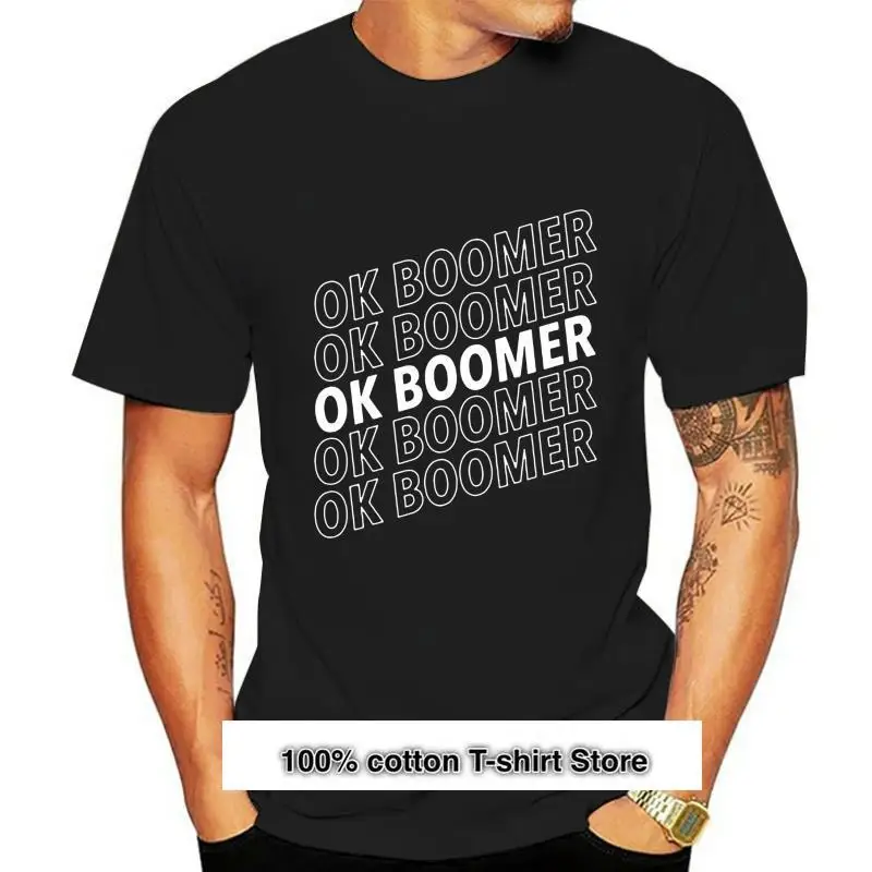 

Camiseta de hombre Ok Boomer white by djhyman, camisa para mujer