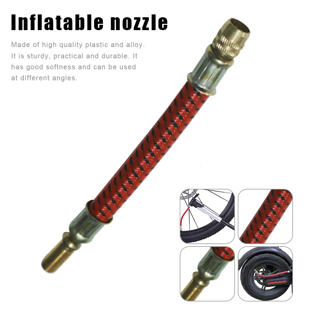 Extension Inflatable Nozzle For M365 Electric Scooter Electric Bicycle Inflatable Accessory Accesorios Patinete
Extension Inflatable Nozzle For M365 Electric Scooter Electric Bicycle Inflatable Accessory Accesorios Patinete