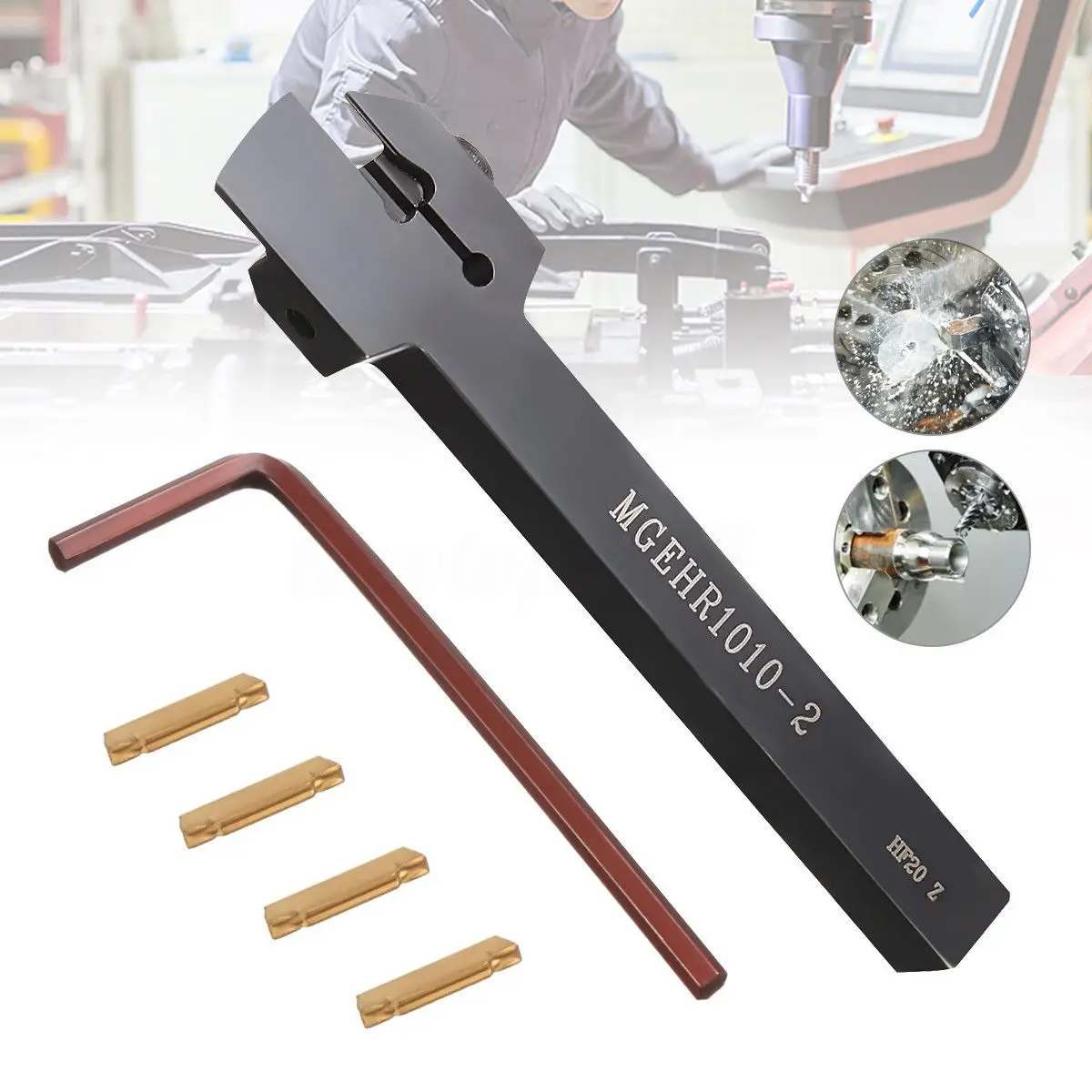 Grooving Turning Cut off Tool Wrench Holder MGMN200 MGEHR1010-2 Set Parts Engine Latest Useful Durable New Hot
Grooving Turning Cut off Tool Wrench Holder MGMN200 MGEHR1010-2 Set Parts Engine Latest Useful Durable New Hot