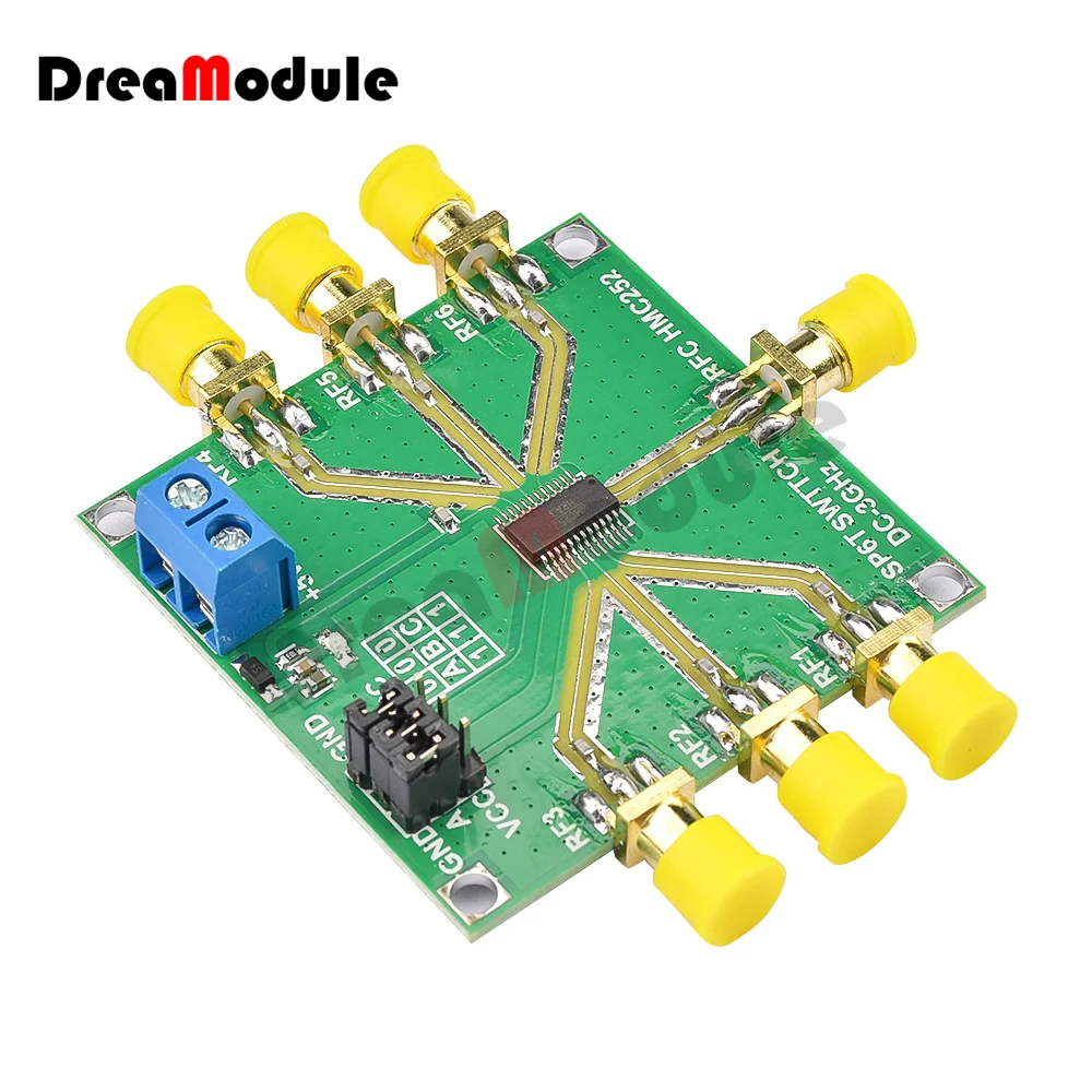 HMC252 DC-3GHz Contactor RF Module SP6 Throw Switch RF Switch Non-Reflective SP6T Switch for CATV/DBS Test Equipment MMDS
HMC252 DC-3GHz Contactor RF Module SP6 Throw Switch RF Switch Non-Reflective SP6T Switch for CATV/DBS Test Equipment MMDS