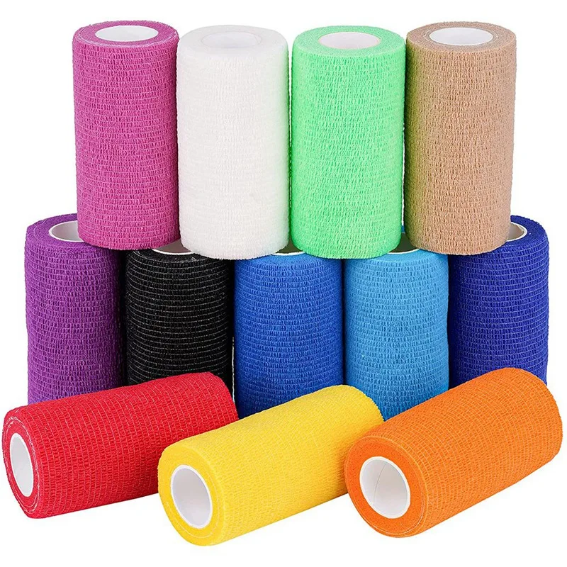12 Pcs Elastic Self-Adhesive Bandage 7.5Cmx4.5M Sports Fixed Elastic Bandage For Sports Injuries And Pet Treatment
12 Pcs Elastic Self-Adhesive Bandage 7.5Cmx4.5M Sports Fixed Elastic Bandage For Sports Injuries And Pet Treatment