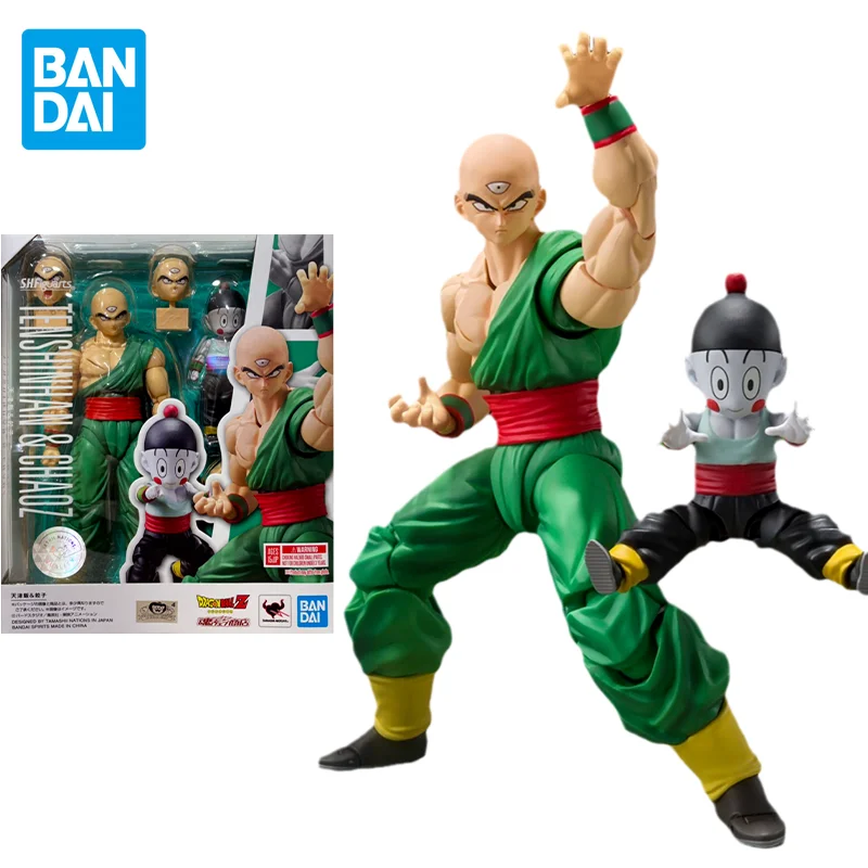 Bandai Genuine Dragon Ball Z Anime SHF Tien Shinhan Chiaotzu Action Figures Collectible Model Soul Series Toys Gifts for Kids
Bandai Genuine Dragon Ball Z Anime SHF Tien Shinhan Chiaotzu Action Figures Collectible Model Soul Series Toys Gifts for Kids