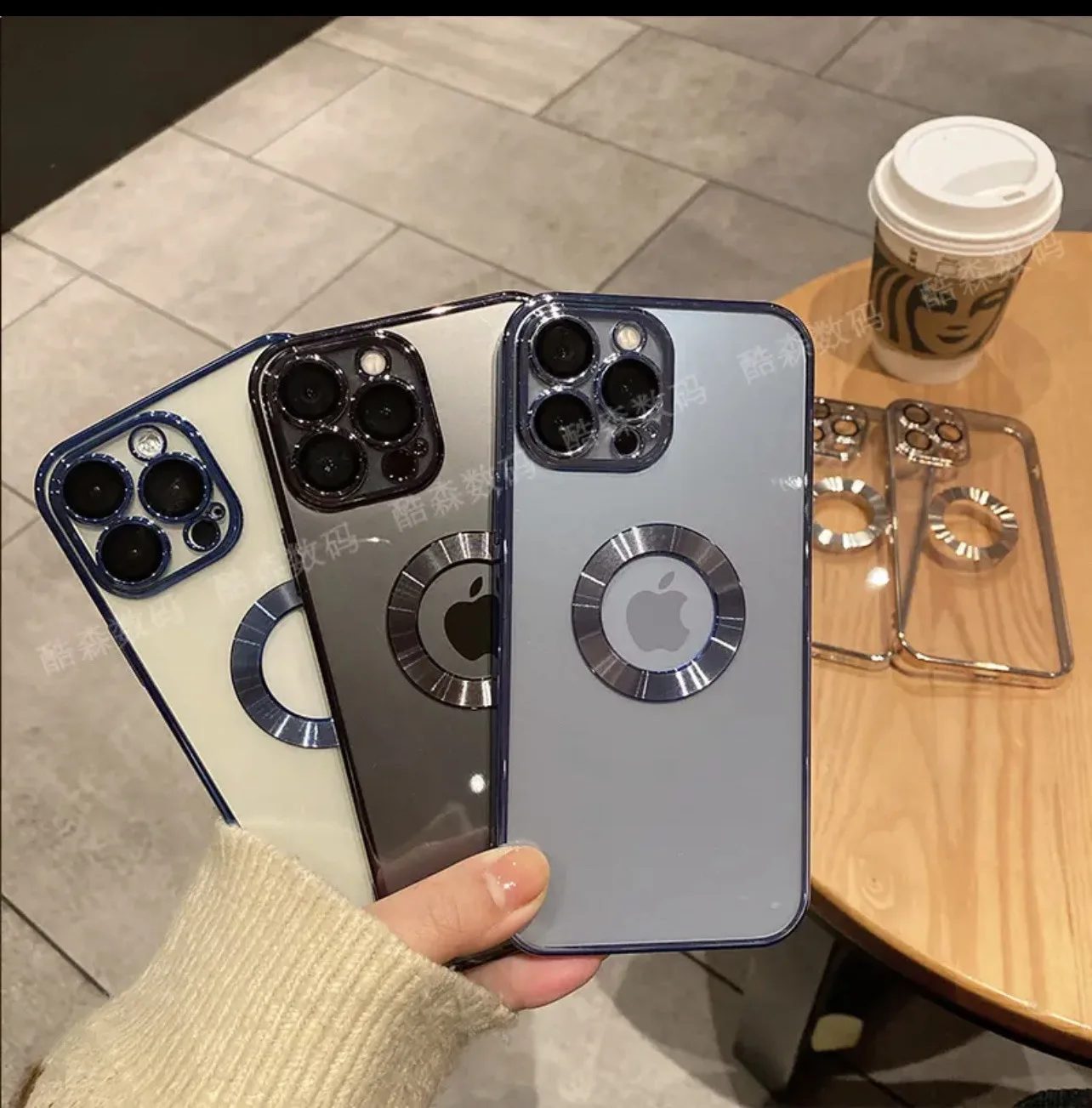Luxury Square Plating Clear Case For iPhone 13 12 11 Pro Max X XR XS 7 8 Plus LOGO Hole Hollow Soft Silicone Glass Camera Cover
Luxury Square Plating Clear Case For iPhone 13 12 11 Pro Max X XR XS 7 8 Plus LOGO Hole Hollow Soft Silicone Glass Camera Cover