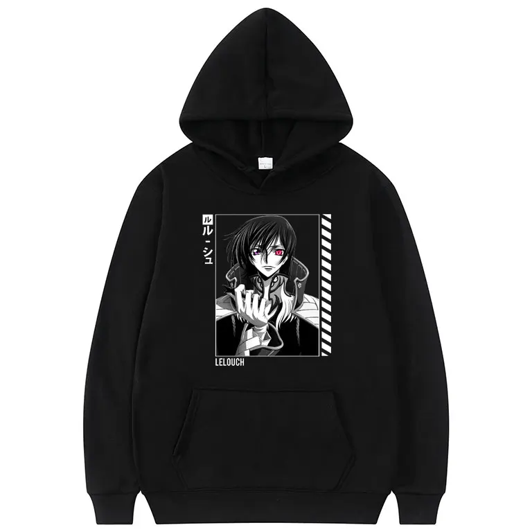Japanese Anime Manga Print Hoodie Men Loose Oversized Caot Fashion Code Geass Lelouch Lamperouge Hoodies Men Comfortable Clothes
Japanese Anime Manga Print Hoodie Men Loose Oversized Caot Fashion Code Geass Lelouch Lamperouge Hoodies Men Comfortable Clothes