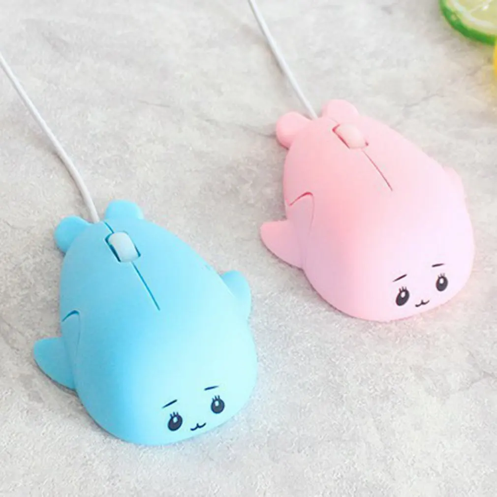 Optical Mice Children Mice With Wire Mouse Fashionable Cute Animal Dolphin Shape USB Mouse For PC Laptop Computer
Optical Mice Children Mice With Wire Mouse Fashionable Cute Animal Dolphin Shape USB Mouse For PC Laptop Computer