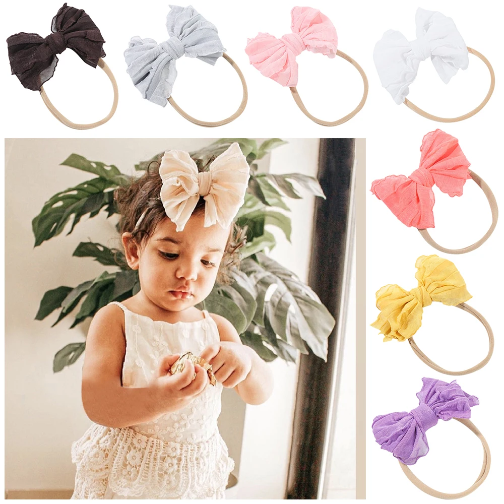 New Fashion Bow Lovely Elastic Baby Headband Lace Toddler Hair Accessories Kids Hairband
New Fashion Bow Lovely Elastic Baby Headband Lace Toddler Hair Accessories Kids Hairband