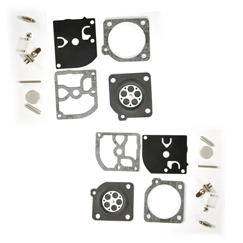 1pcs Chainsaw Carburetor Repair Repair Kit Including 4 Diaphragms and 7 Parts 3 * 2.4 * 0.2cm for Husqvarna 362 365 371 372
1pcs Chainsaw Carburetor Repair Repair Kit Including 4 Diaphragms and 7 Parts 3 * 2.4 * 0.2cm for Husqvarna 362 365 371 372