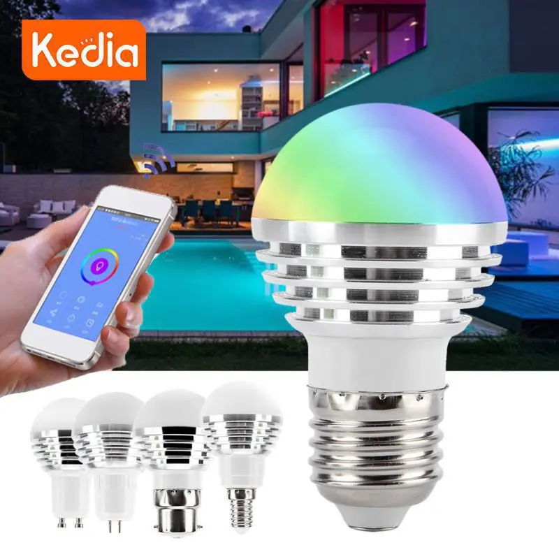 LED Bulb RGB LED Light 5W Smart LED Lamp E14 Lampada Dimmable Bulb Spotlight Colorful Bombillas Party Decor Lighting 
LED Bulb RGB LED Light 5W Smart LED Lamp E14 Lampada Dimmable Bulb Spotlight Colorful Bombillas Party Decor Lighting