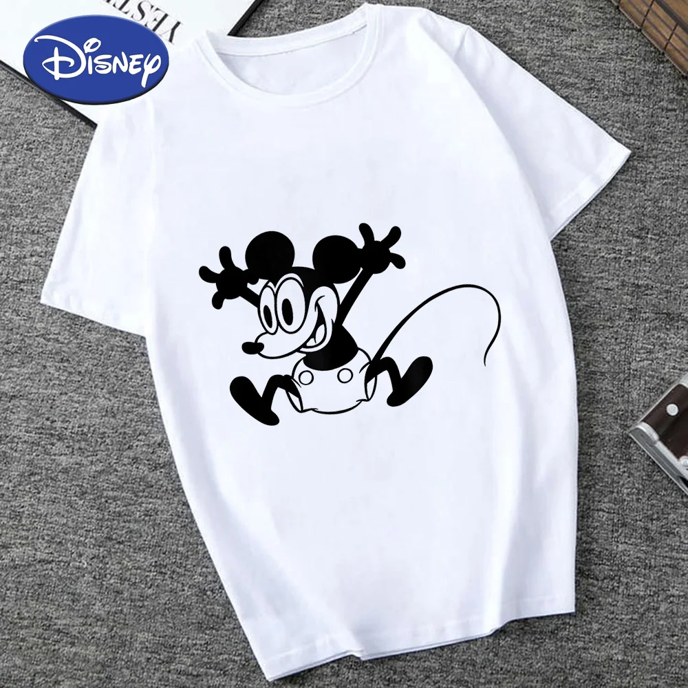 Mickey Mouse Funny T Shirts Women White Short Sleeve Fashion European Streetwear Trend Ropa Tumblr Mujer Disney Summer Clothing
Mickey Mouse Funny T Shirts Women White Short Sleeve Fashion European Streetwear Trend Ropa Tumblr Mujer Disney Summer Clothing