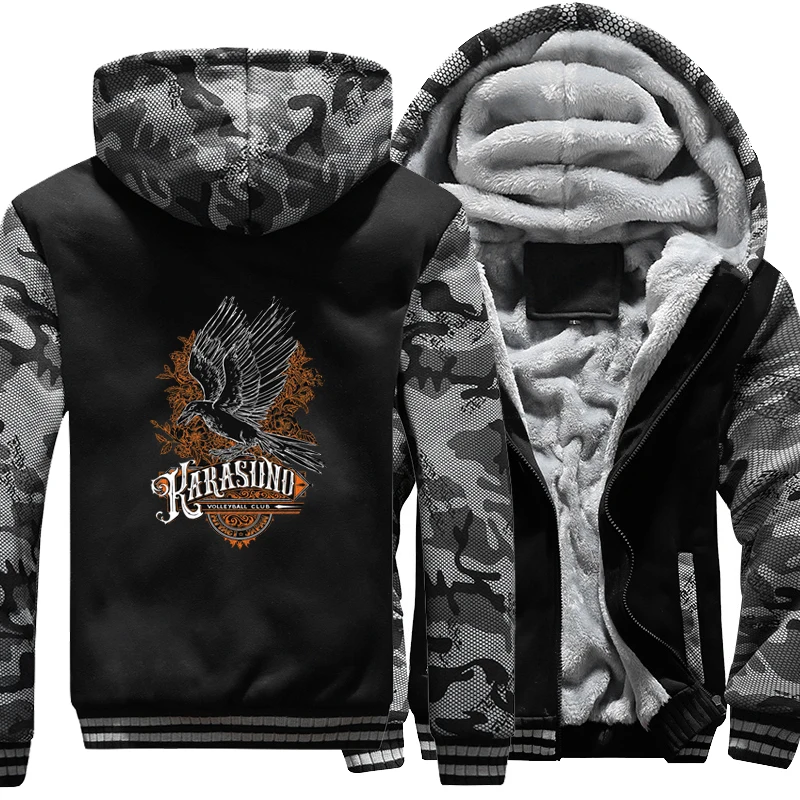 Haikyuu Ics Japanese Anime Karasuno Harajuku Jackets Streetwear Hip Hop Thicken Winter Men Warm Fleece Sweatshirts Hoodies Coat
Haikyuu Ics Japanese Anime Karasuno Harajuku Jackets Streetwear Hip Hop Thicken Winter Men Warm Fleece Sweatshirts Hoodies Coat