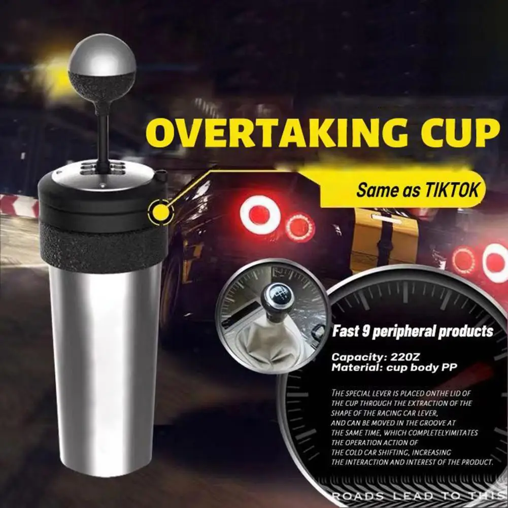 Hot Sale 650ml Water Cup Attractive Portable Plastic Gear Shift Lever Shape Drinking Glass for Daily Use
Hot Sale 650ml Water Cup Attractive Portable Plastic Gear Shift Lever Shape Drinking Glass for Daily Use
