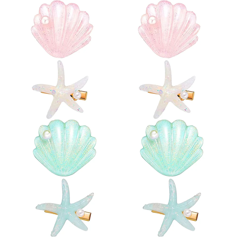 8 Pcs Starfish Hair Clip Side Kids Barrettes Girls Seashell Hairpins Plastic Kids Hair Accessories Accessories Bride
8 Pcs Starfish Hair Clip Side Kids Barrettes Girls Seashell Hairpins Plastic Kids Hair Accessories Accessories Bride