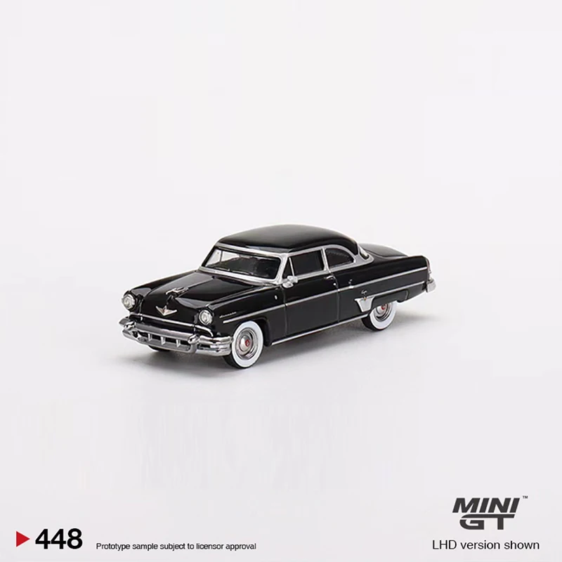 MINI GT 1:64 модель автомобиля LinC Капри 1954 литье под давлением автомобиль #448 LHD черный
MINI GT 1:64 модель автомобиля LinC Капри 1954 литье под давлением автомобиль #448 LHD черный
