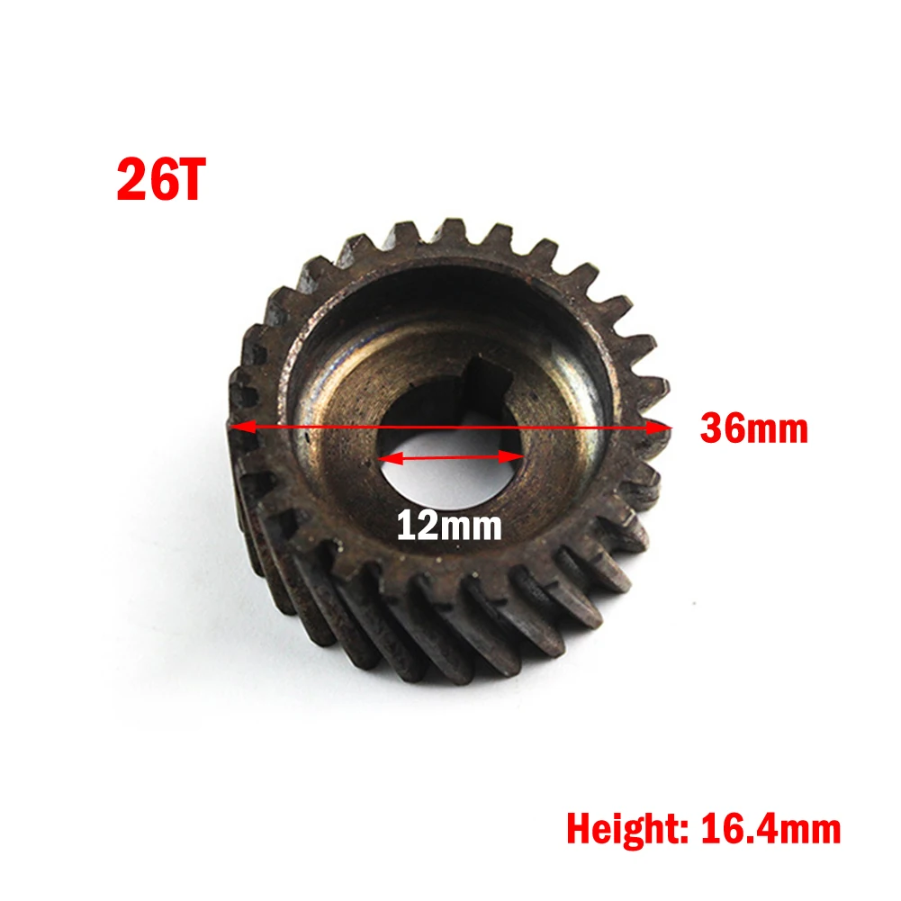 Electric Tool Helical Gear Wheel Repair Part 26T 49T For 26 Electric Hammer 36mm Transition: 1cm=10mm=0.39inch.
Electric Tool Helical Gear Wheel Repair Part 26T 49T For 26 Electric Hammer 36mm Transition: 1cm=10mm=0.39inch.