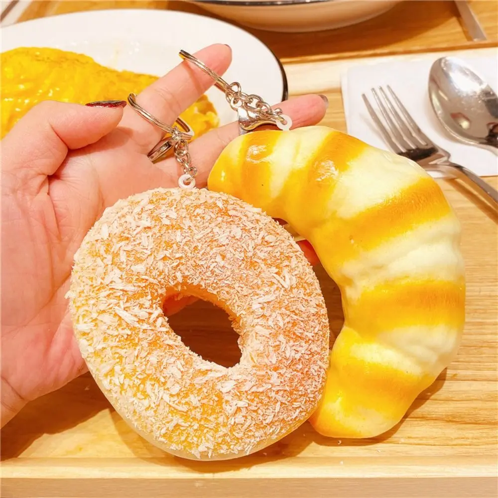 Imitation Butter Bread Keychain Model Soft Squeeze Toys Creative Car Key Pendant Hanging Accessories
Imitation Butter Bread Keychain Model Soft Squeeze Toys Creative Car Key Pendant Hanging Accessories