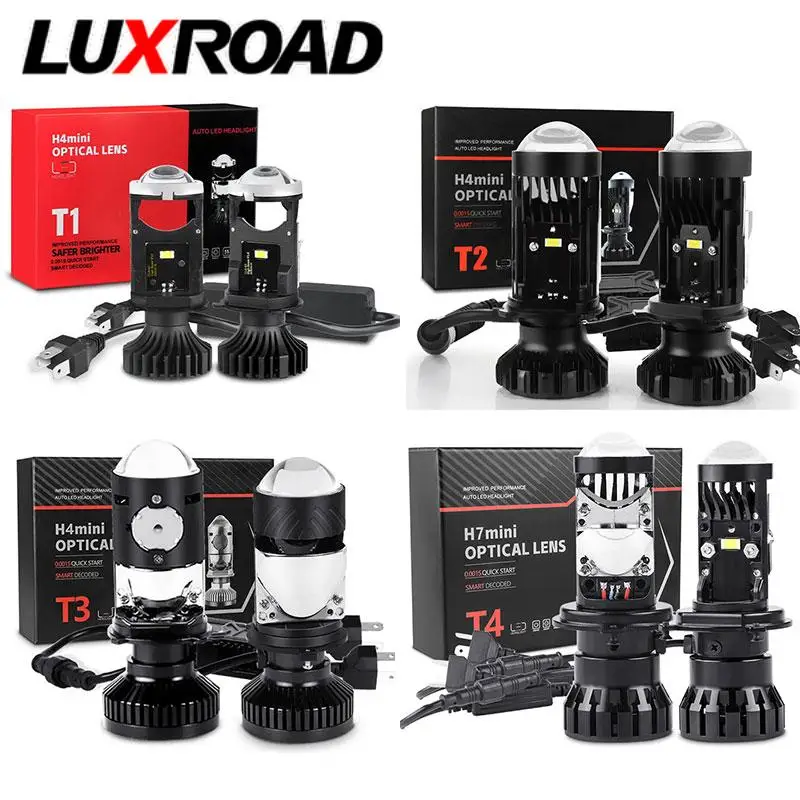 T1 T2 T3 T4 Mini H4 LED Lens LED H4 Projector Bi-led Lenses For Headlight Bulbs Turbo Lamp High Low Light Car Retrofit 12V 24V
T1 T2 T3 T4 Mini H4 LED Lens LED H4 Projector Bi-led Lenses For Headlight Bulbs Turbo Lamp High Low Light Car Retrofit 12V 24V
