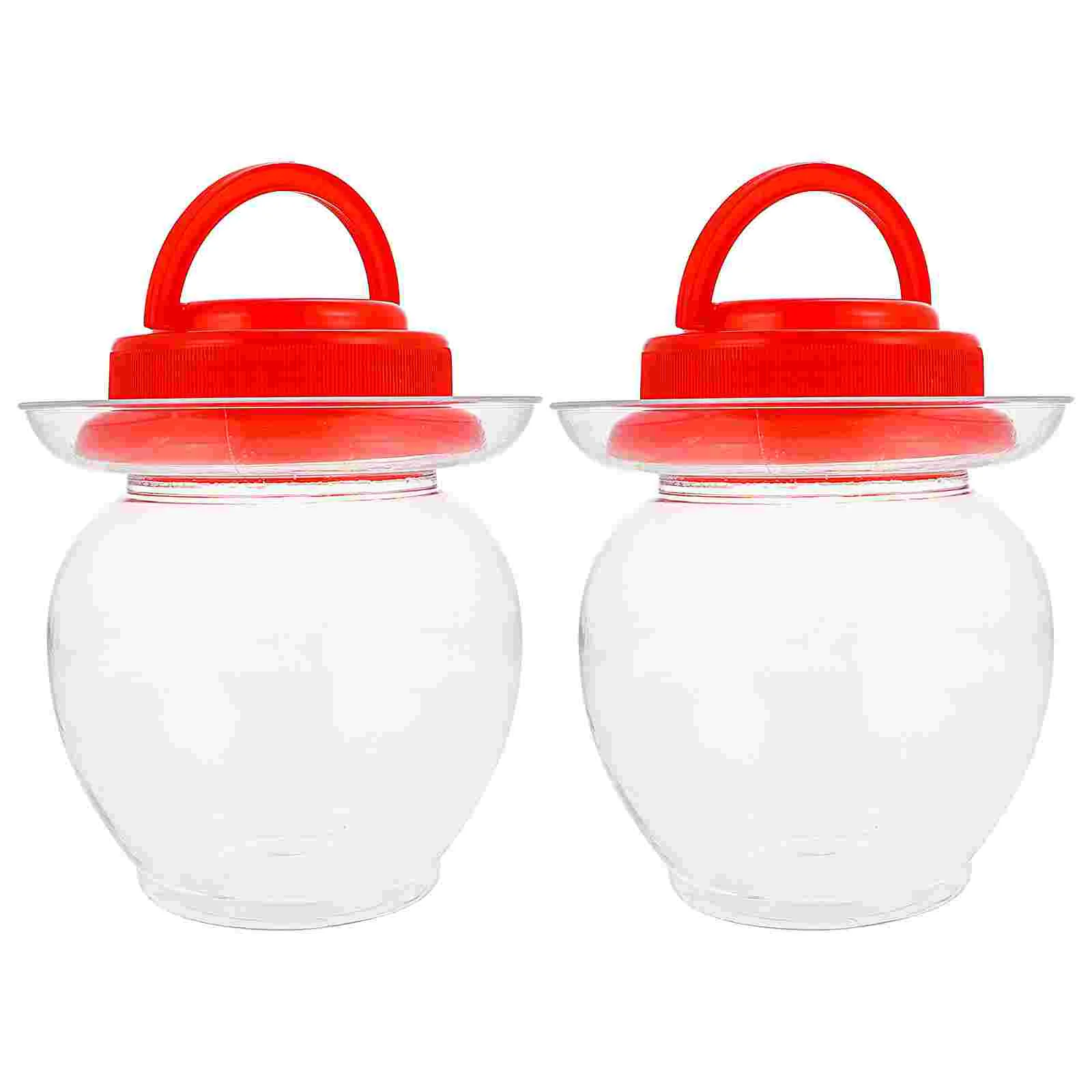 Pickle Jar Plastic Fermentation Commercial Food Storage Kitchen Container Restaurant Transparent Large Capacity Sealed Can
Pickle Jar Plastic Fermentation Commercial Food Storage Kitchen Container Restaurant Transparent Large Capacity Sealed Can
